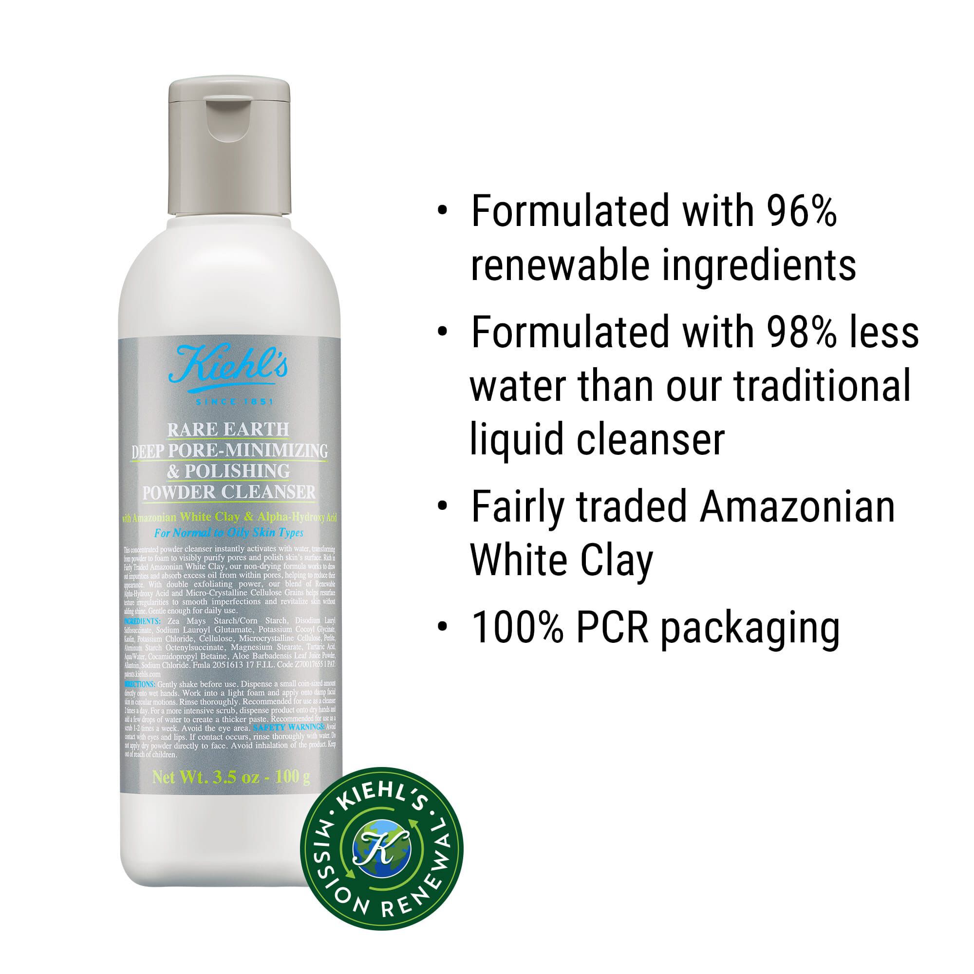 Rare Earth Deep Pore-Minimizing & Polishing Powder Cleanser Čistač Za Lice u Prahu za Pore i Glađu Kožu