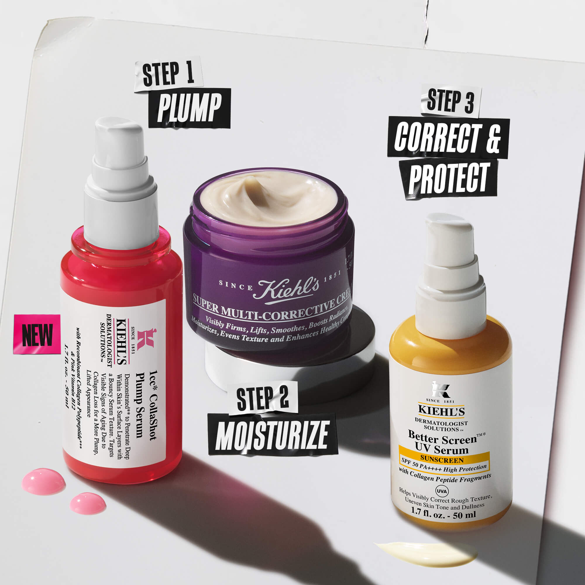 1cc* CollaShot Plump serum, serum za lice s rekombinantnim kolagenom za učvrsnuti i puniji izgled kože