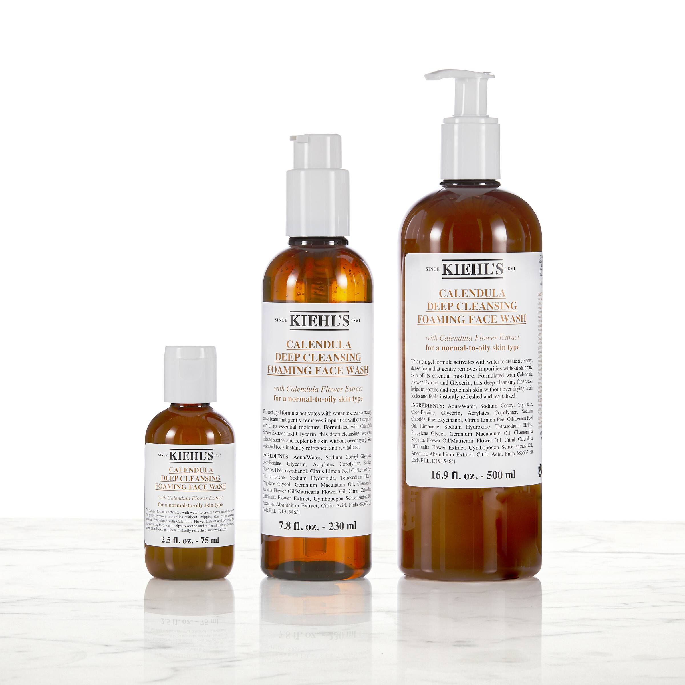 Calendula Deep Cleansing Foaming Face Wash Kiehl s