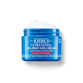 Posudica od 50 ml Kiehl's Ultra Facial Oil-Free Gel Cream na bijeloj pozadini.