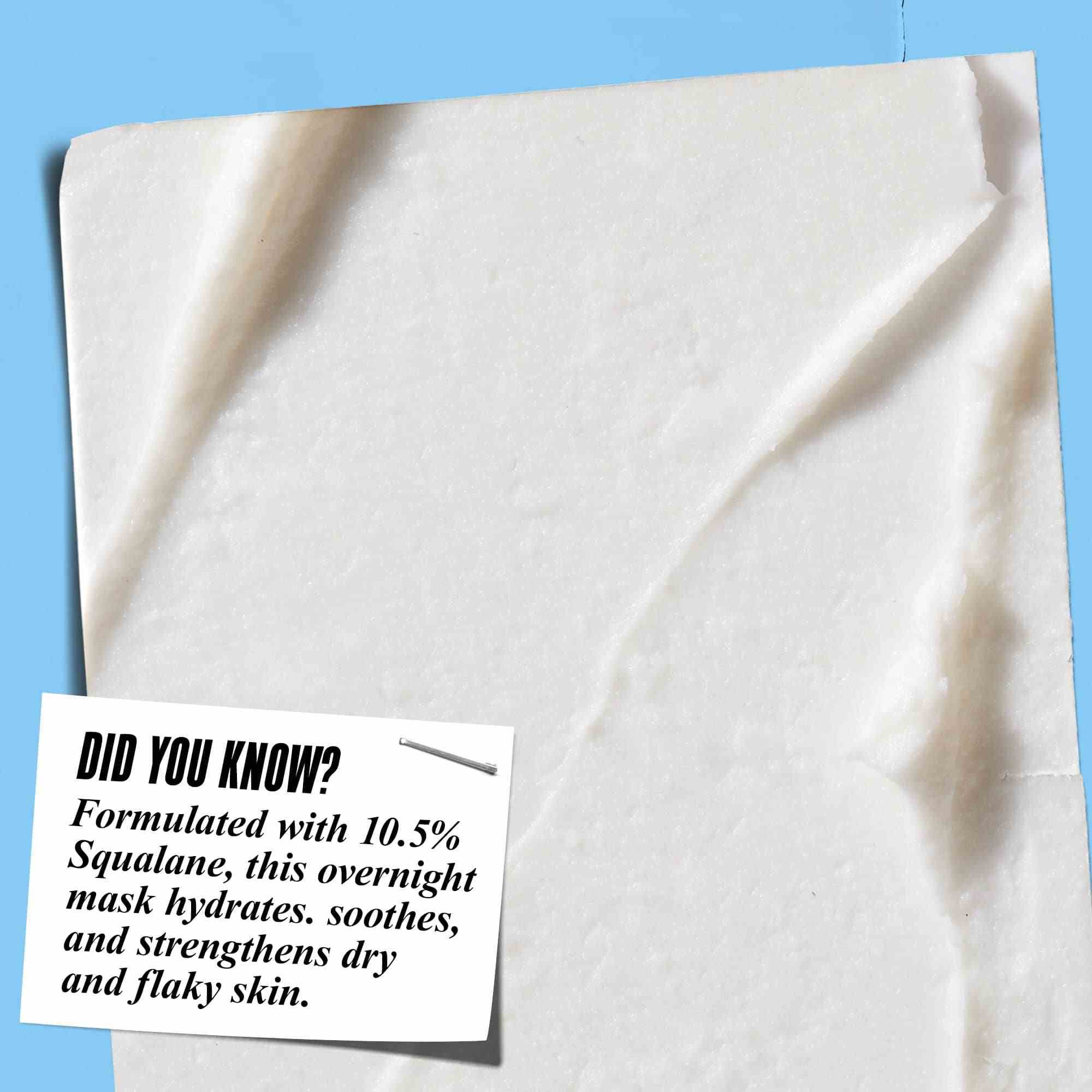 Ultra Facial Overnight Rehydrating Mask with 10.5% Squalane