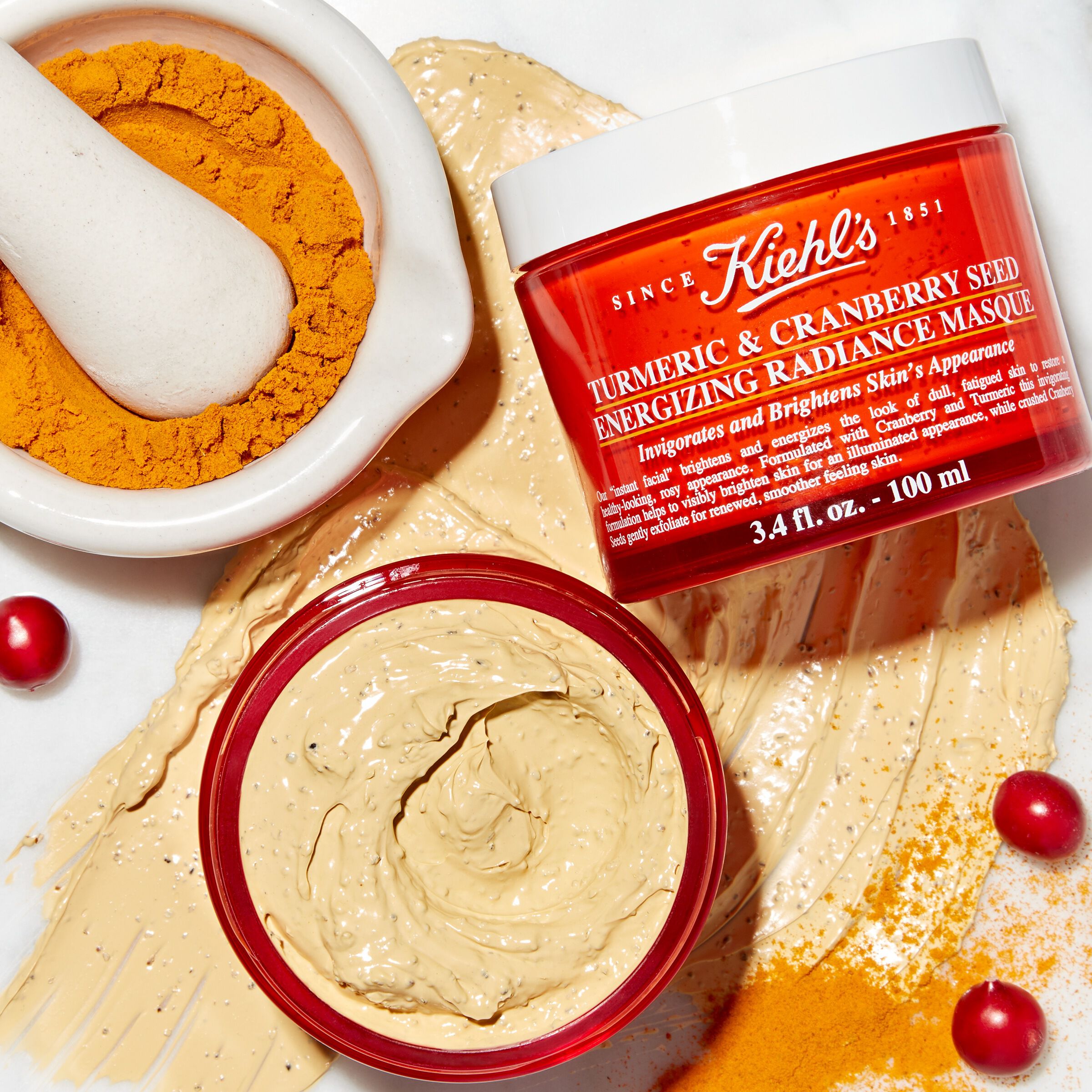 Turmeric & Cranberry Seed Energizing Radiance Mask