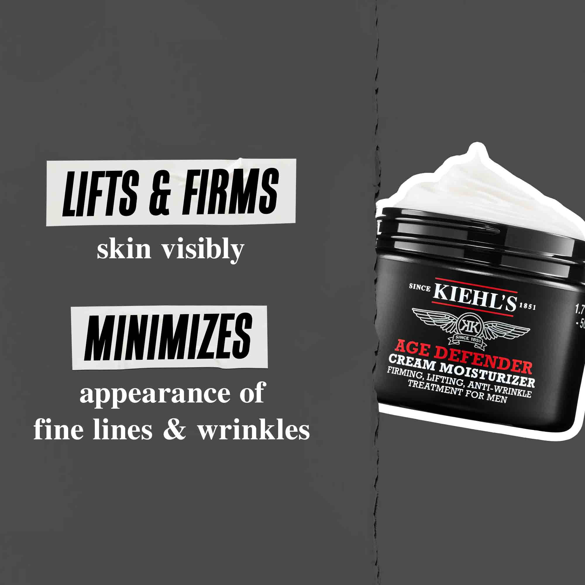 Age Defender Cream Moisturizer: Vidljivo podiže i učvršćuje kožu, smanjuje vidljivost finih linija i bora.