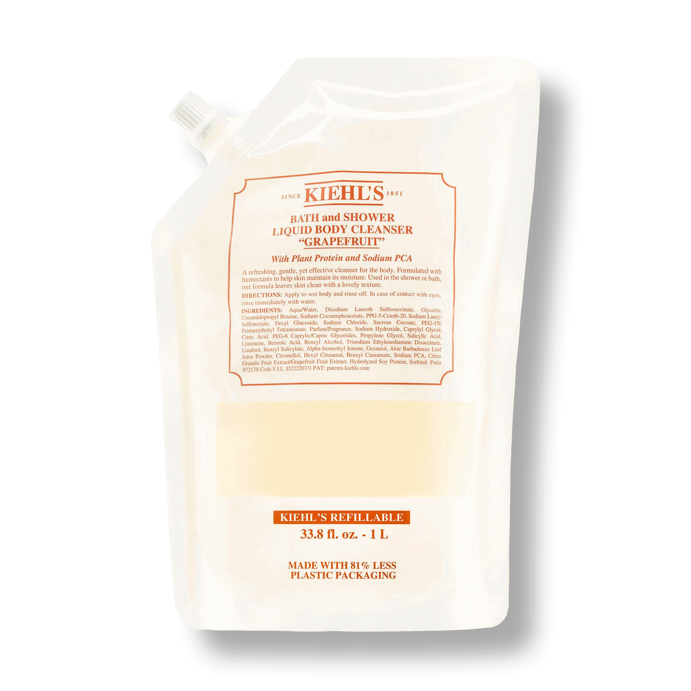 Kiehls online body wash