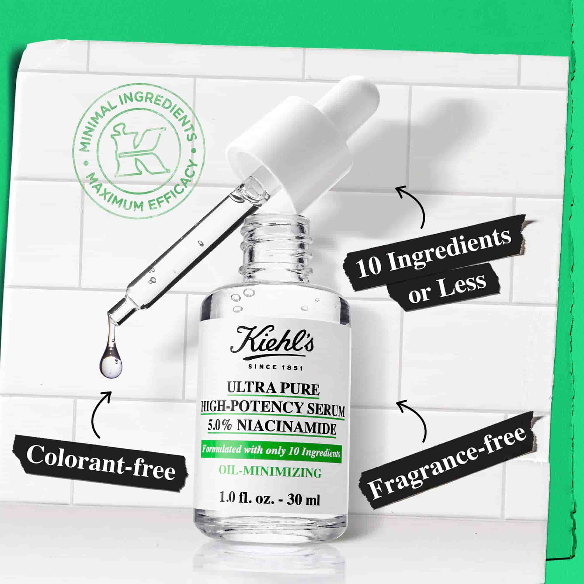Ultra Pure serum visoke učinkovitosti – manje od 10 sastojaka, bez mirisa, bez bojila