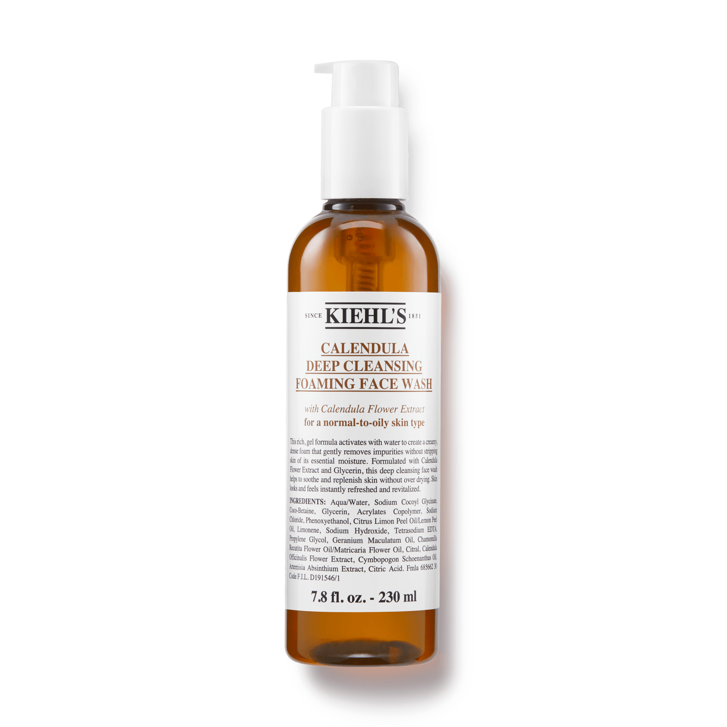 Face sales wash kiehl's