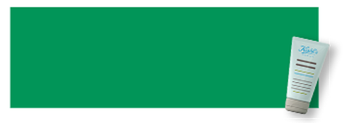 Žuti poklon s ružičastom mašnom na plavoj pozadini.